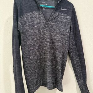 Nike Dri-FIT Gray 1/4 Zip